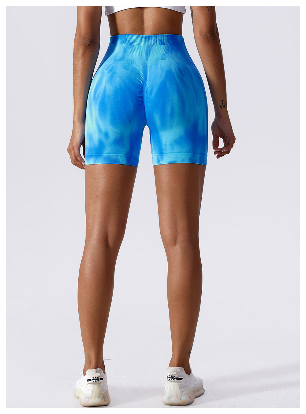 Pericic Tie dye gym shorts CDK7162