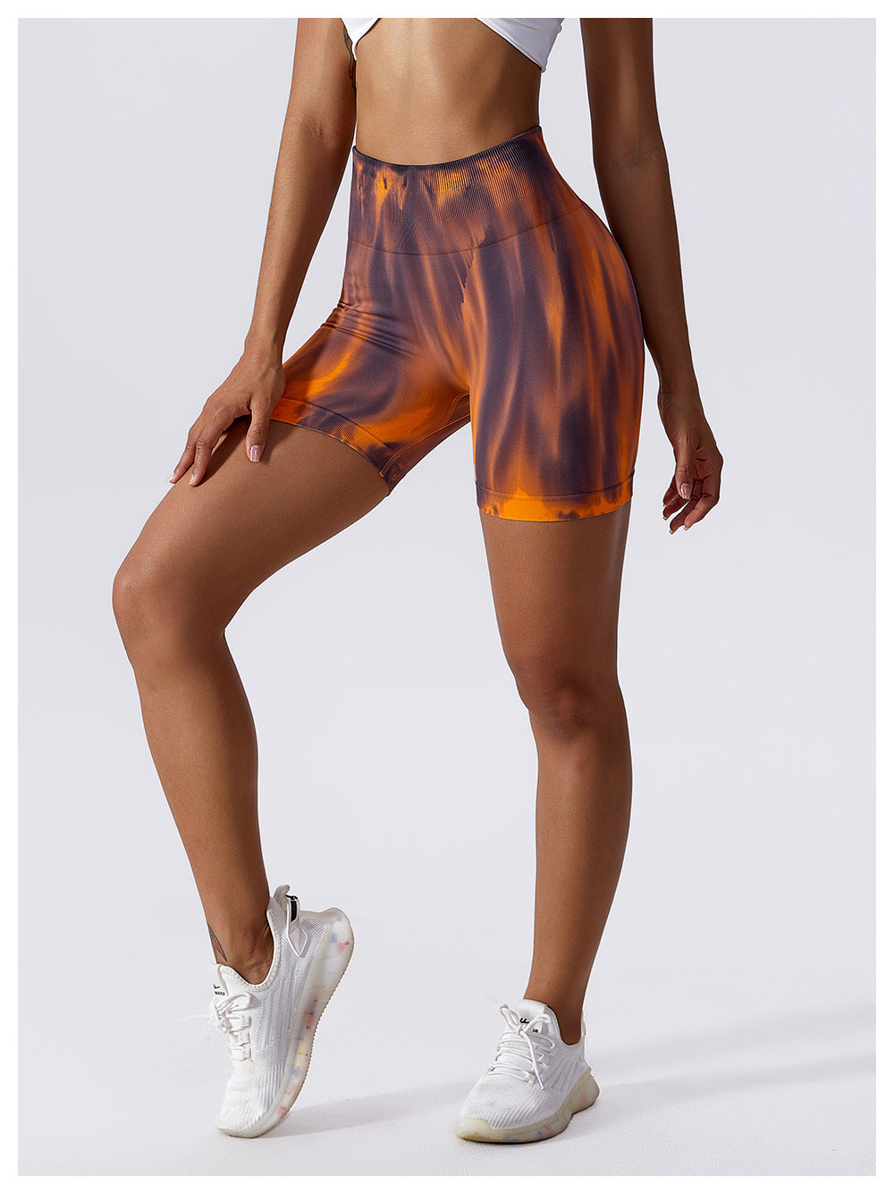 Pericic Tie dye gym shorts CDK7162
