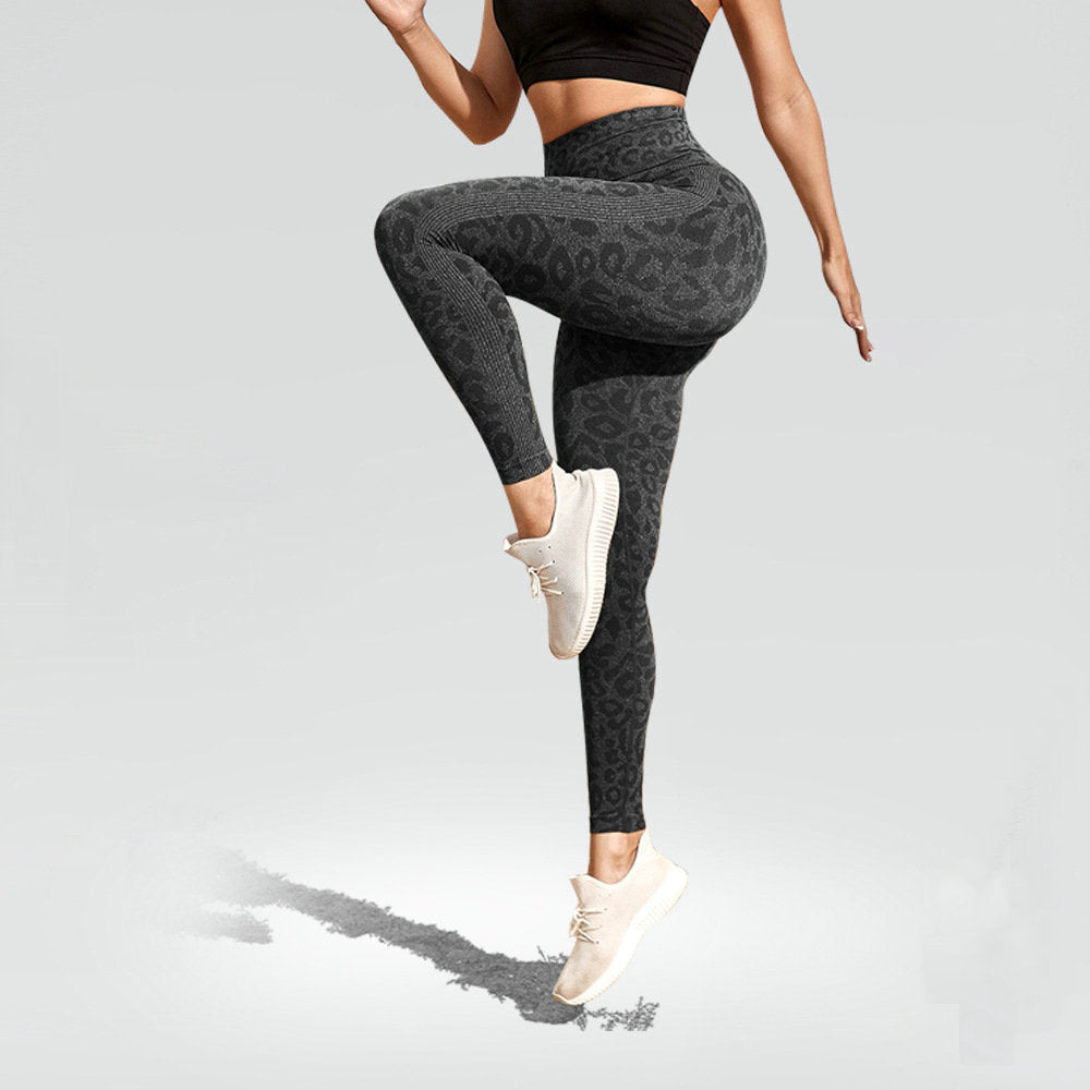Pericic Women Leopard Seamless Leggings
