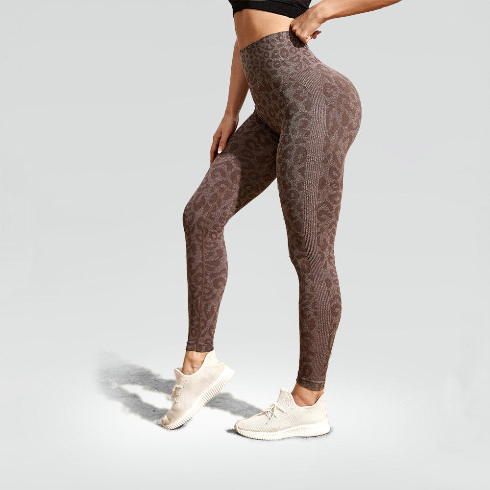Pericic Women Leopard Seamless Leggings