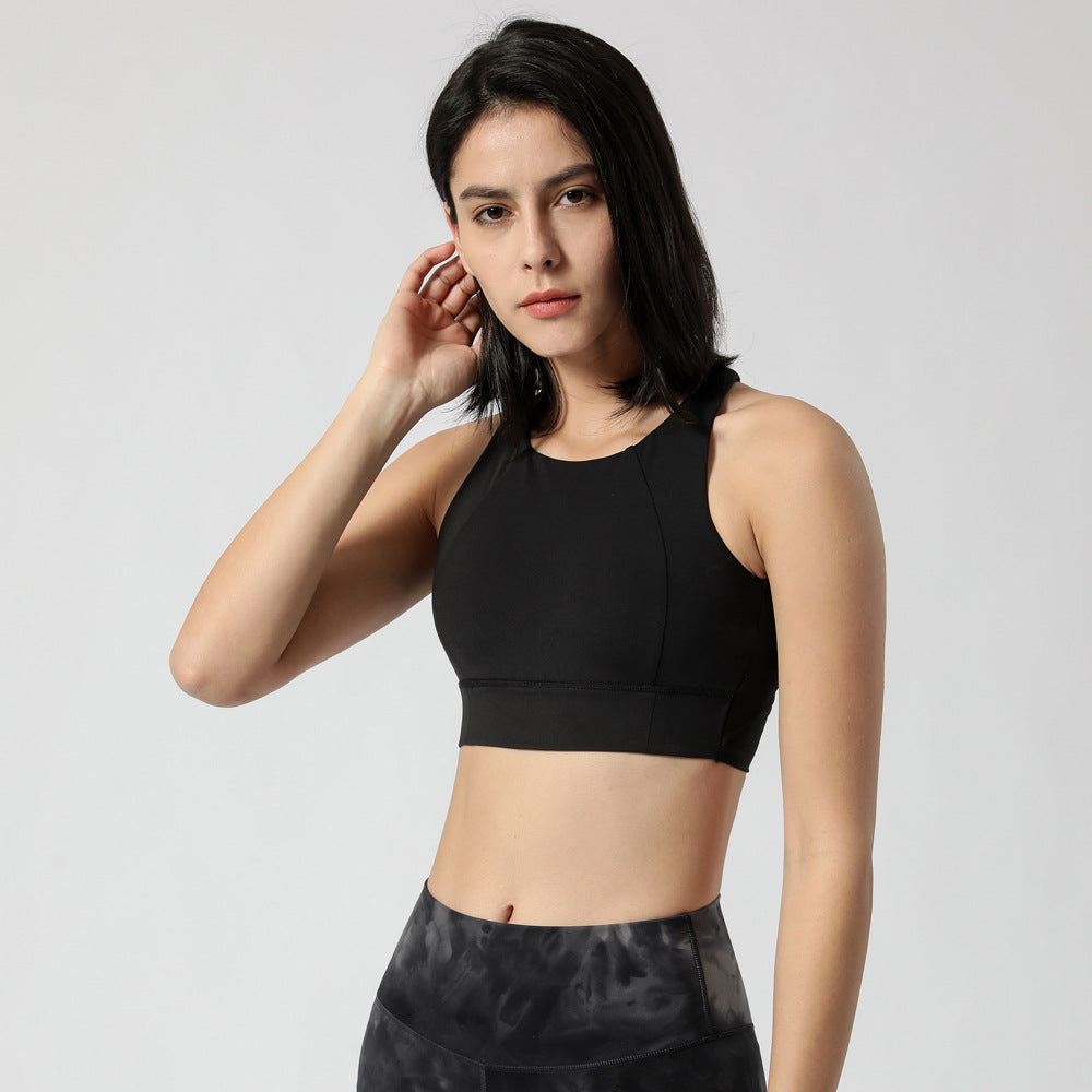 Beauty back sports bra