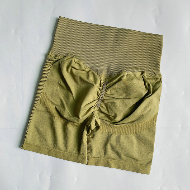 Pericic High-Rise Scrunch Seamless Shorts