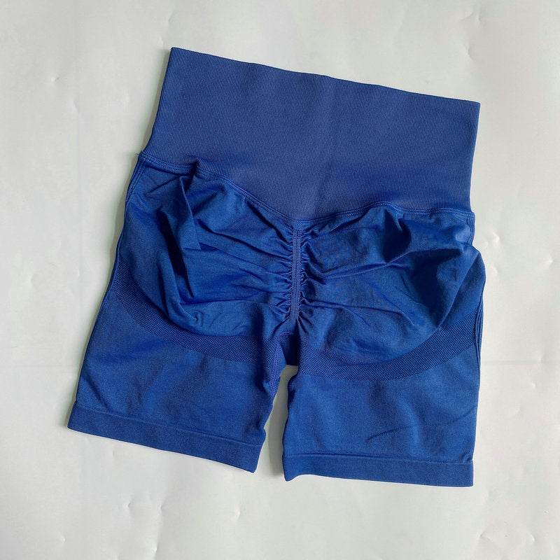 Pericic High-Rise Scrunch Seamless Shorts