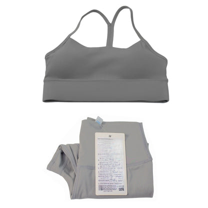 Pericic 2 Pieces Soft Naked Feel Women Yoga Set