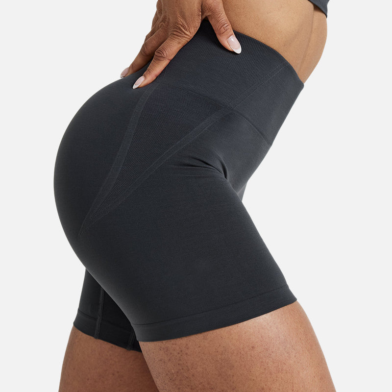 Pericic High-Rise Scrunch Seamless Shorts