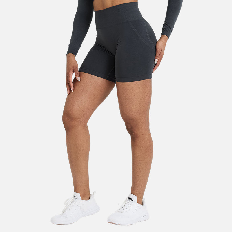 Pericic High-Rise Scrunch Seamless Shorts