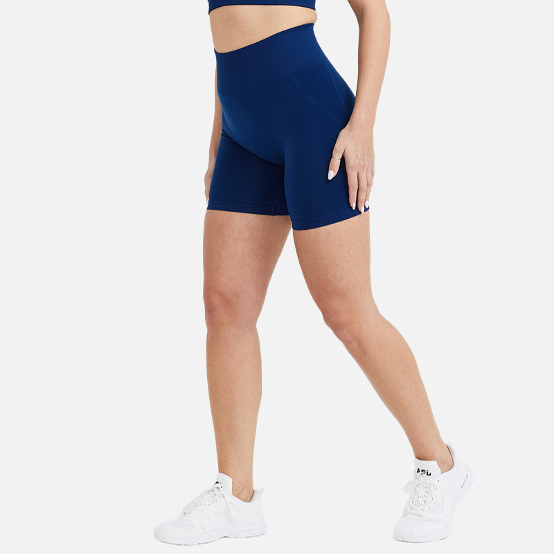 Pericic High-Rise Scrunch Seamless Shorts