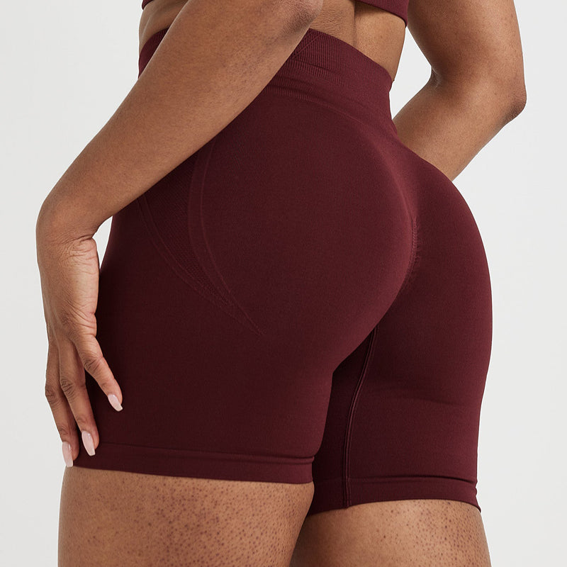 Pericic High-Rise Scrunch Seamless Shorts