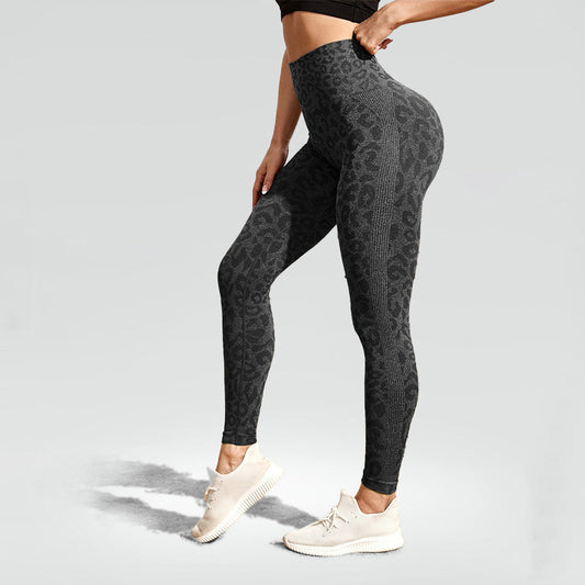 Pericic Women Leopard Seamless Leggings