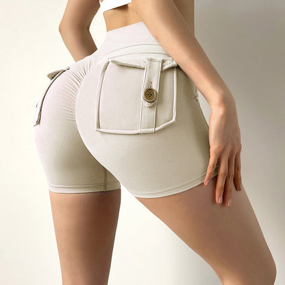 Pericic Scrunch Butt Booty Shorts Cargo Shorts Women 8019