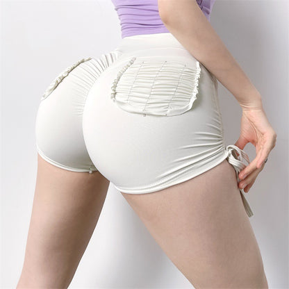 Pericic Drawstring Workout Shorts With Pocket