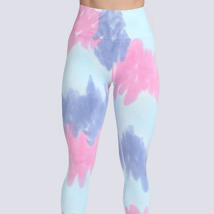 Pericic High-Rise Classical Scrunch Seamless Tie dye Leggings