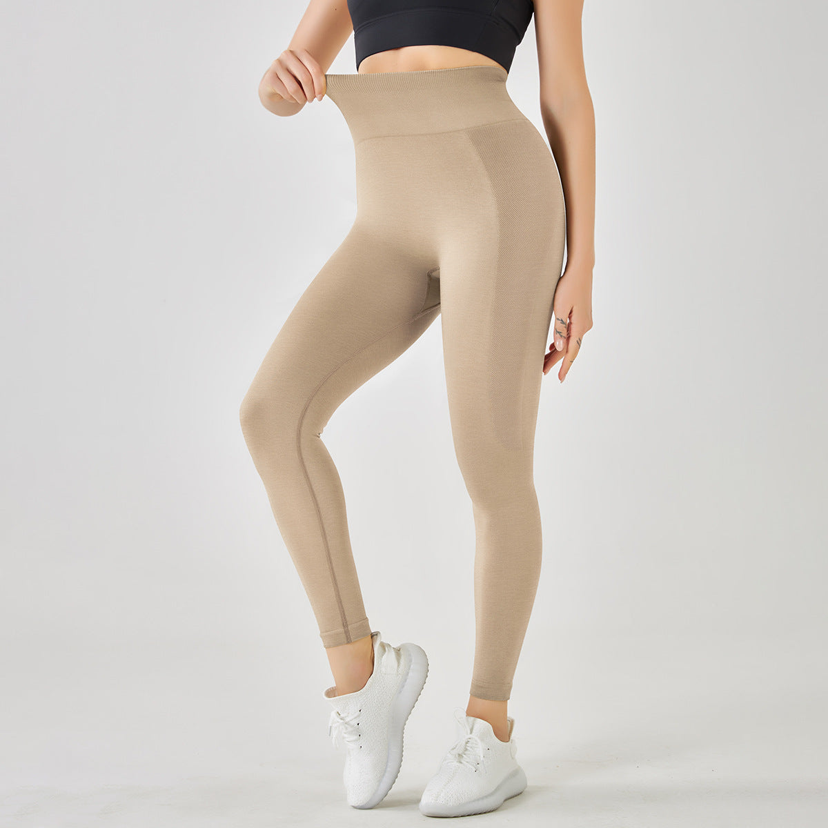 Pericic High-Rise Classical Scrunch Seamless Leggings 6605