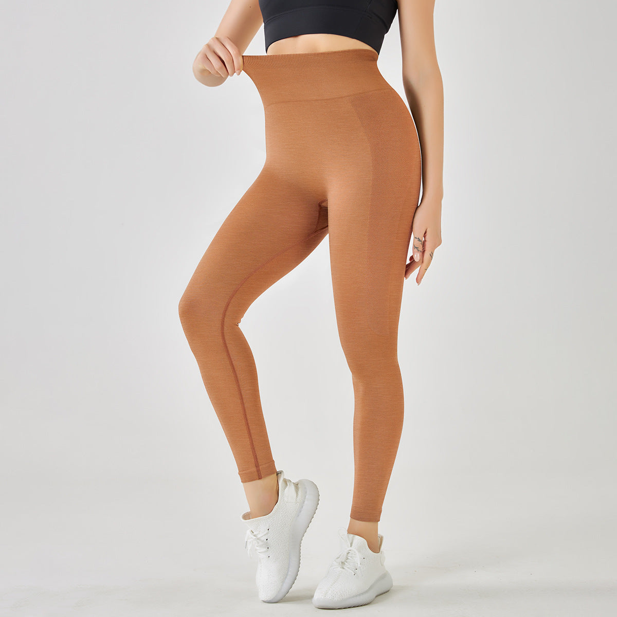 Pericic High-Rise Classical Scrunch Seamless Leggings 6605