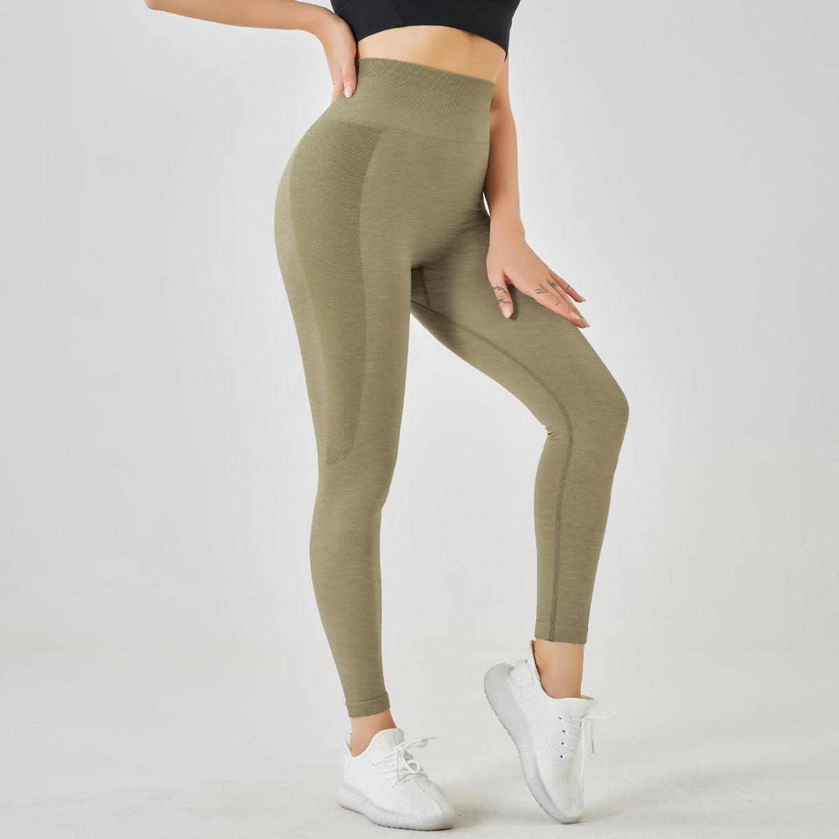 Pericic High-Rise Classical Scrunch Seamless Leggings 6605